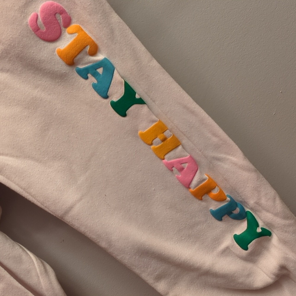 Stay Happy Sweatpants - Size XS